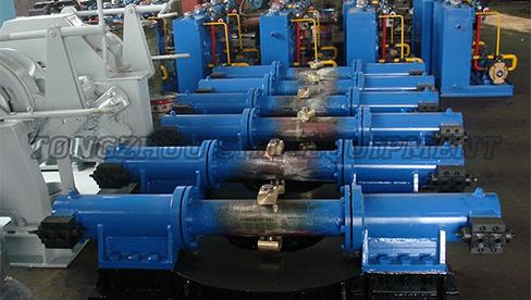 Hydraulické řízení vidlice typu vidlice